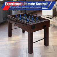 54 Inch Full Size Foosball Table for Home, Soccer Game Table