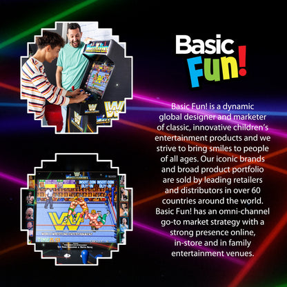 Arcade Classics WWE Ultra Series Game Machine with 17" Liquid Crystal Screen & 5 Games