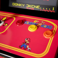 Home Arcade Machine Built for Family Game Rooms, 412 Retro Games, 19-Inch LCD Screen, Professional Joystick