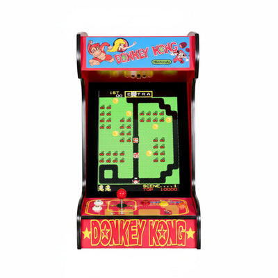 Home Arcade Machine Built for Family Game Rooms, 412 Retro Games, 19-Inch LCD Screen, Professional Joystick